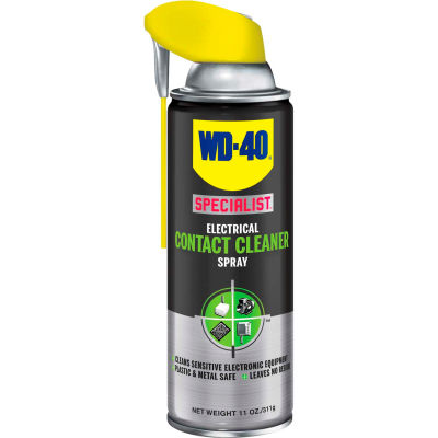 WD-40® Specialist® Electrical Contact Cleaner Spray - 11 oz. Aerosol Can - 300080 - Pkg Qty 6