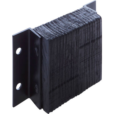 Ideal Warehouse Laminated Dock Bumper 24-1040 16"W x 4-1/2"D x 10"H