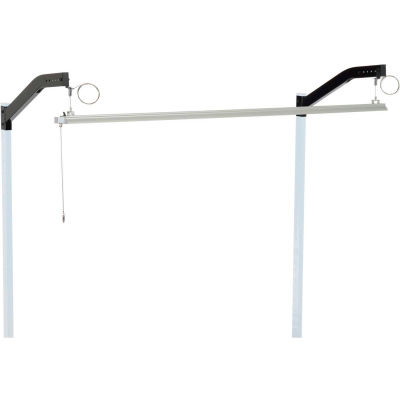 Global Industrial Aluminum LED Light Kit For Workbenches, 72"W