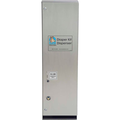 Koala Kare® Stainless Steel Diaper Dispenser - KB143-SS