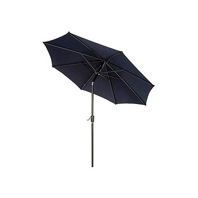 Global Industrial™ Outdoor Umbrella -Tilt Mechanism - Olefin - 8-1/2', Navy Blue