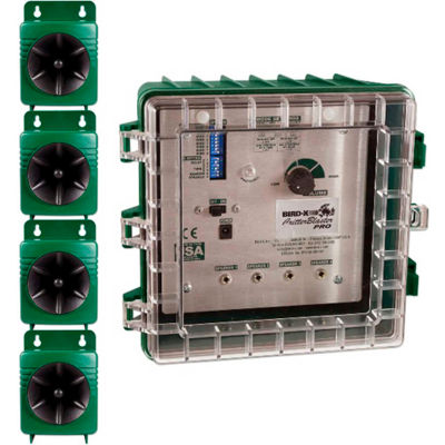 Bird-X Critter Blaster PRO Sonic Pest & Bird Deterrent System - CB-PRO