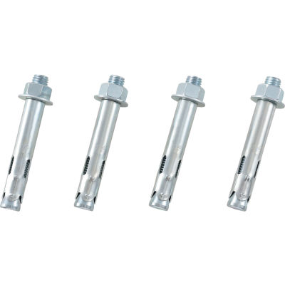 Global Industrial Hex Nut Sleeve Anchor, 3/4" x 4-1/4"
