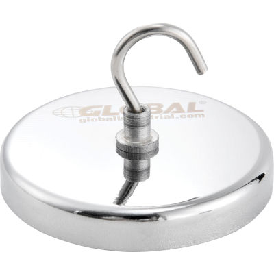 Global Industrial Magnetic Ceramic Hook, 20 Lbs. Pull, 6/Pack