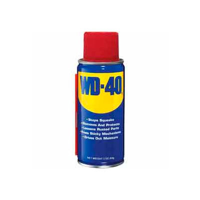 WD-40® Multi-Use Aerosol Lubricant - 3 oz. Handy Aerosol Can - 110108/490002 - Pkg Qty 12