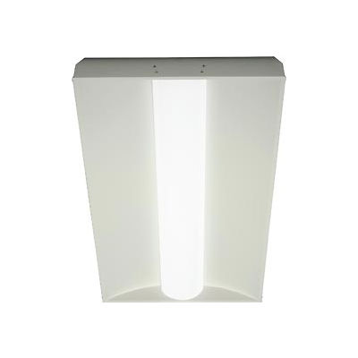 Global Industrial LED 2'x4' Troffer 50W 5500 Lumens 4000K Center Basket 85 CRI 0-10V Dim
