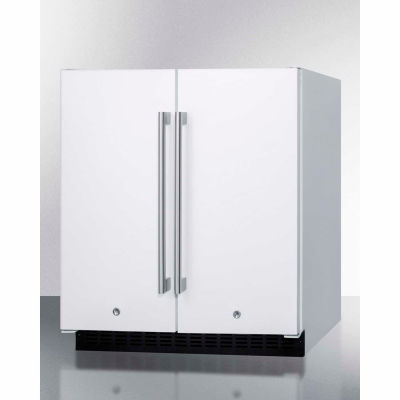 Frost-Free Refrigerator-Freezer, White, 5.4 Cu. Ft. Capacity