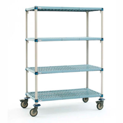Metromax 4 Mobile Unit, 400 lb. Capacity, 36"L x 24"W x 54"H, Gray