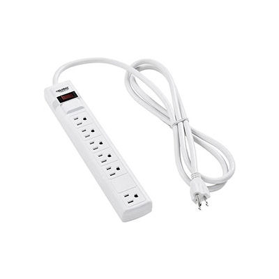 Global Industrial™ Surge Protected Power Strip, 5+1 Outlets, 15A, 900 Joules, 6' Cord