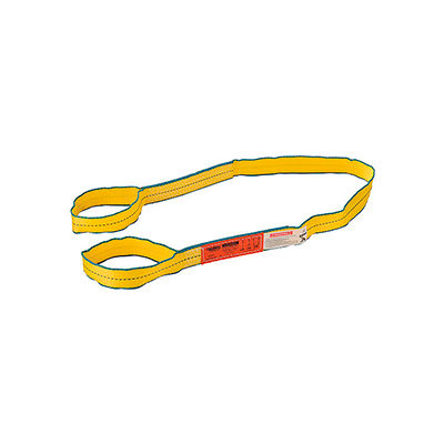 Global Industrial™Poly Web Sling, HD, Eye&Eye w/ Durable Edge, 6Ft L-3200/2500/6400 Lbs Cap