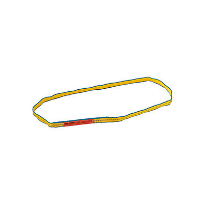 Global Industrial™ Poly Web Sling, HD, Endless w/ Durable Edge, 3Ft L-3200/2500/6400 Lbs Cap
