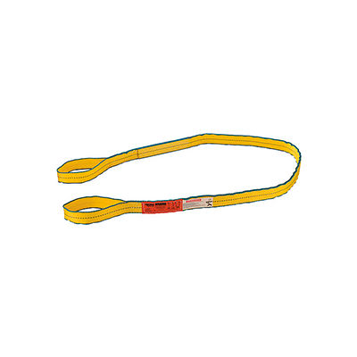 Global Industrial™Poly Web Sling, HD, Eye&Eye w/ Durable Edge, 8Ft L-6400/5000/12800 Lbs Cap