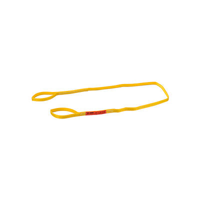 Global Industrial™Poly Web Sling, Light Duty, Eye&Eye 8Ft L x 1In W, 1200/950/2400 Lbs Cap