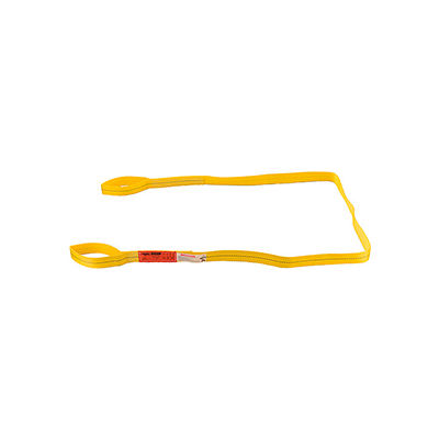 Global Industrial™Poly Web Sling, Light Duty, Eye&Eye 10Ft L x 2In W-2400/1900/4800 Lbs Cap