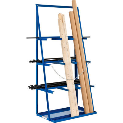 Global - Vertical Bar Rack 39"W x 24"D x 84"H - 3000 LB Capacity