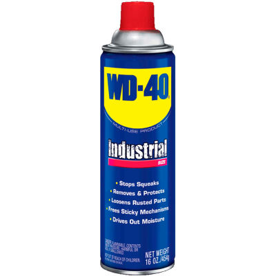 WD-40 ® Multi-Use Lubricant - 16oz Aerosol Can - 490088 - Pkg Qty 12