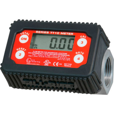 Fill-Rite TT10AN Electronic Digital Turbine Flow Meter, Aluminum