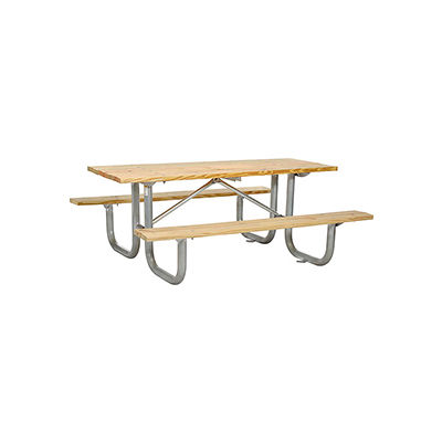 72" Wood Picnic Table