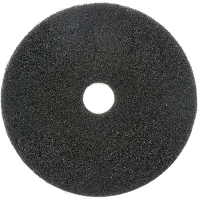 Global Industrial 18" Stripping Pad, Black, 5 Per Case