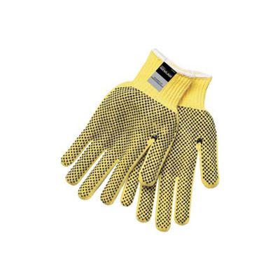 Kevlar® Two-Sided PVC Dots Gloves, MCR Safety, Medium, 9366M, 1-Pair