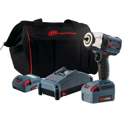 Ingersoll Rand W5132-K22 IQV20 Series 3/8" 20V Cordless Impact Wrench Kit 2 Batteries 5.0Ah