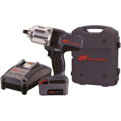 Ingersoll Rand W7150-K1 1/2" 20V Hi-Torque Cordless Impact Wrench Kit 1 Battery 3.0Ah