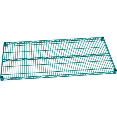 Nexel® S1236G Poly-Green™ Epoxy Wire Shelf 36"W x 12"D