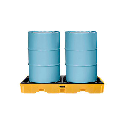 Global Industrial™ 2 Drum Spill Containment Modular Platform