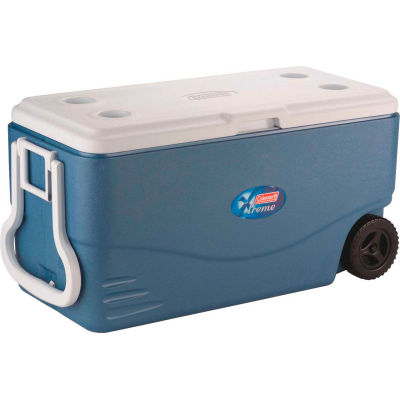 coleman 100 quart xtreme wheeled cooler