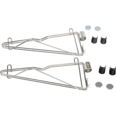 24"áSingleáArmáShelfáBracket (Pair)- Poly-Green®