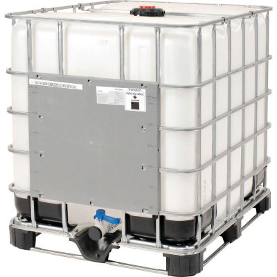 Mauser IBC Container 275 Gallon UN Approved with Composite Metal Pallet Base