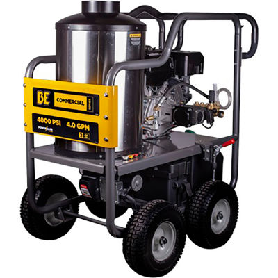 BE Pressure HW4015RA 389cc 4000PSI Hot Water Pressure Washer (PowerEase)
