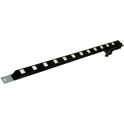 72" L Power Supply with Mounting Rail - Gray