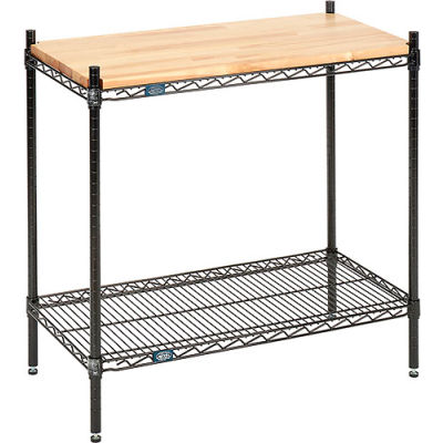 Nexel® Chrome Display Unit - 36"W x 18"D x 34"H - 2 Tier