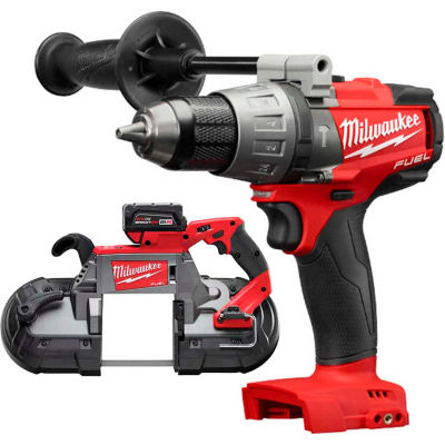 Milwaukee® M18 FUEL™ 2729-21 Deep Cut Band Saw Kit W/FREE 2804-20 1/2" Hammer Drill