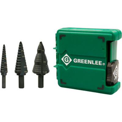 Greenlee® Step Bit Kit - #1,#4 & #9