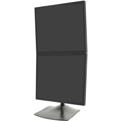 Ergotron® DS100 Dual-Monitor Desk Stand, Vertical