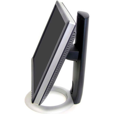 Ergotron® Neo-Flex Monitor Stand, Black/Silver