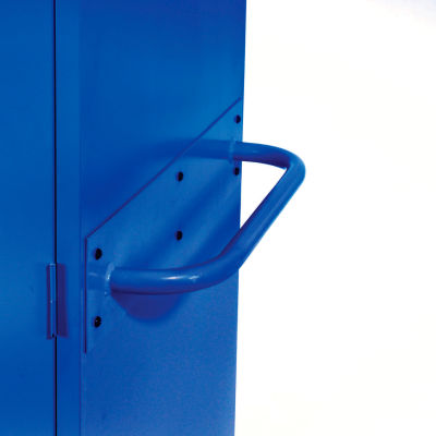 Sandusky Cabinet Push Handle TSH, Blue