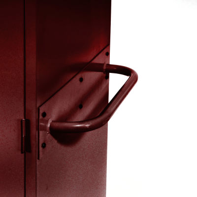 Sandusky Cabinet Push Handle TSH, Burgundy