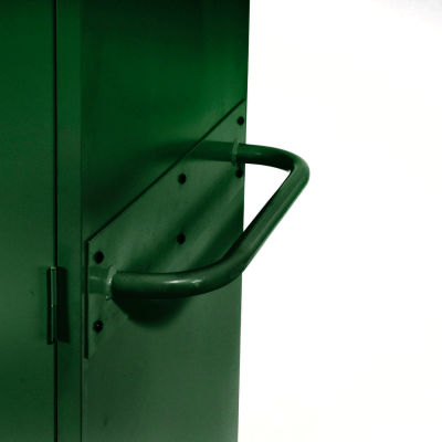 Sandusky Cabinet Push Handle TSH, Green
