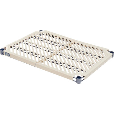Nexelite® Nexel PM2154N Vented Plastic Mat Shelf 54"W x 21"D Nexelon with Clips