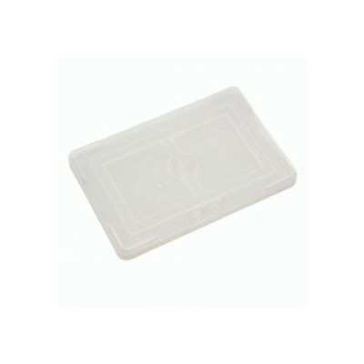 Global Industrial Lid COV91000 for Plastic Dividable Grid Container, 10-7/8"L x 8-1/4"W, Clear - Pkg Qty 10