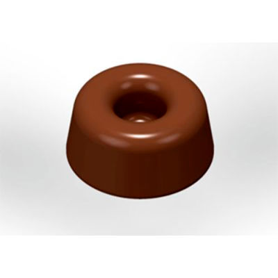 3M™ Bumpon Protective Product SJ5009 - Cylindrical - 0.880" W x 0.400" L - Gray - Pkg of 1000