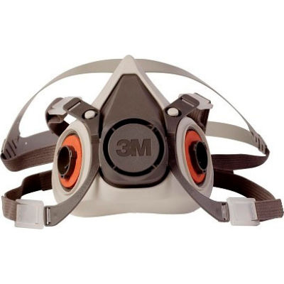 3M™ Half Facepiece Reusable Respirator 6200/07025(AAD), Medium, 1 Each