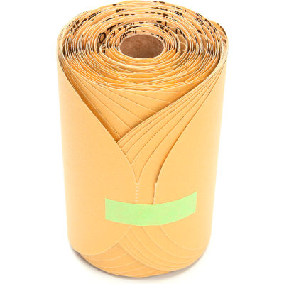 3M™ Stikit™ Gold Paper D/F Disc Roll 216U 5" X NH Aluminum Oxide P320 175 discs per roll - Pkg Qty 6