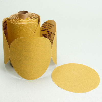 3M™ Stikit™ Paper Disc Roll 236U 5" X NH Aluminum Oxide P150 100 discs per roll