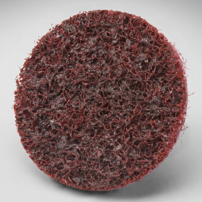 3M™ Scotch-Brite™ Roloc™ Disc SC-DR 1-1/2" Diameter TR Aluminum Oxide MED Grit - Pkg Qty 50