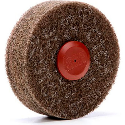 3M™ Scotch-Brite™ Cut and Polish Disc D5 4" x 1 1/4" Aluminum Oxide A MED