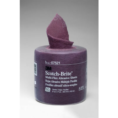 3M™ Scotch-Brite™ Multi-Flex Abrasive Sheet Roll 8" x 20 ft VFN Grit Aluminum Oxide